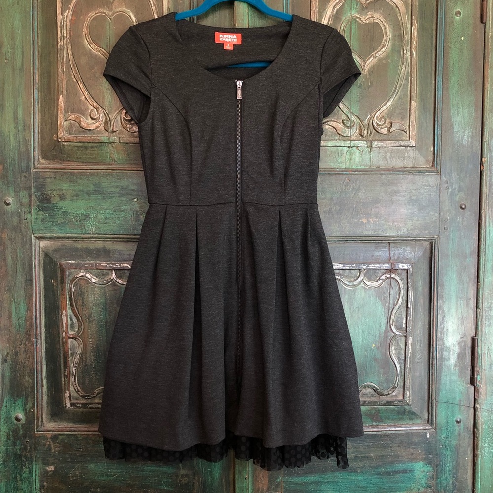 Black Gray Dress Kirana Zabete for Target sz 2